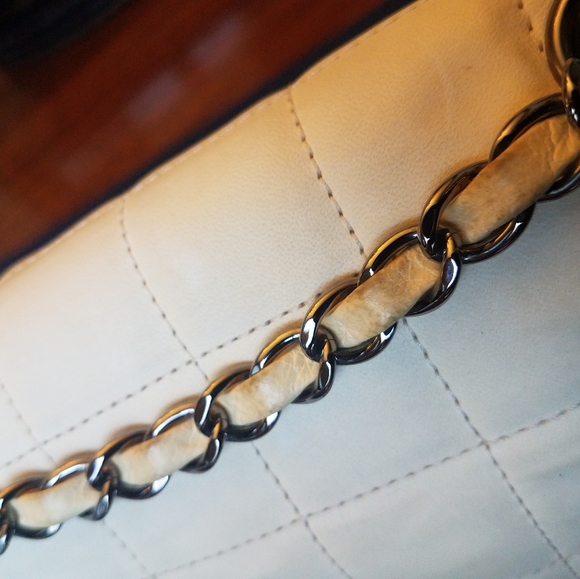 SOLD@!. Chanel Chocolate Bar Kiss Handbag - Picture 8 of 15